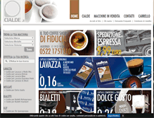 Tablet Screenshot of cialde.it